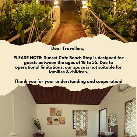 Sunset Cafe Beach Stay جوكارنا المظهر الخارجي الصورة
